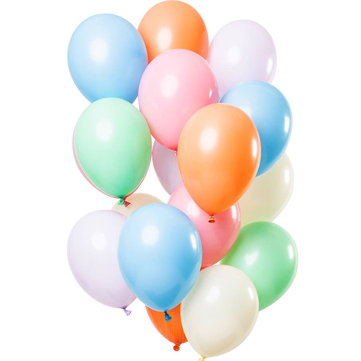 Latexballons - Pastellmix