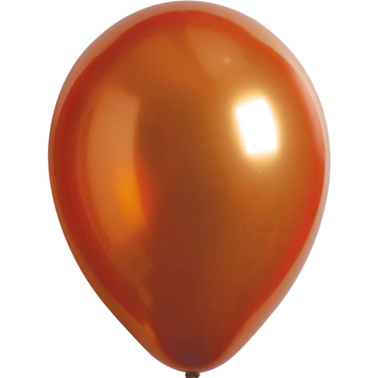 5 Gold Satin Luxe Balloons