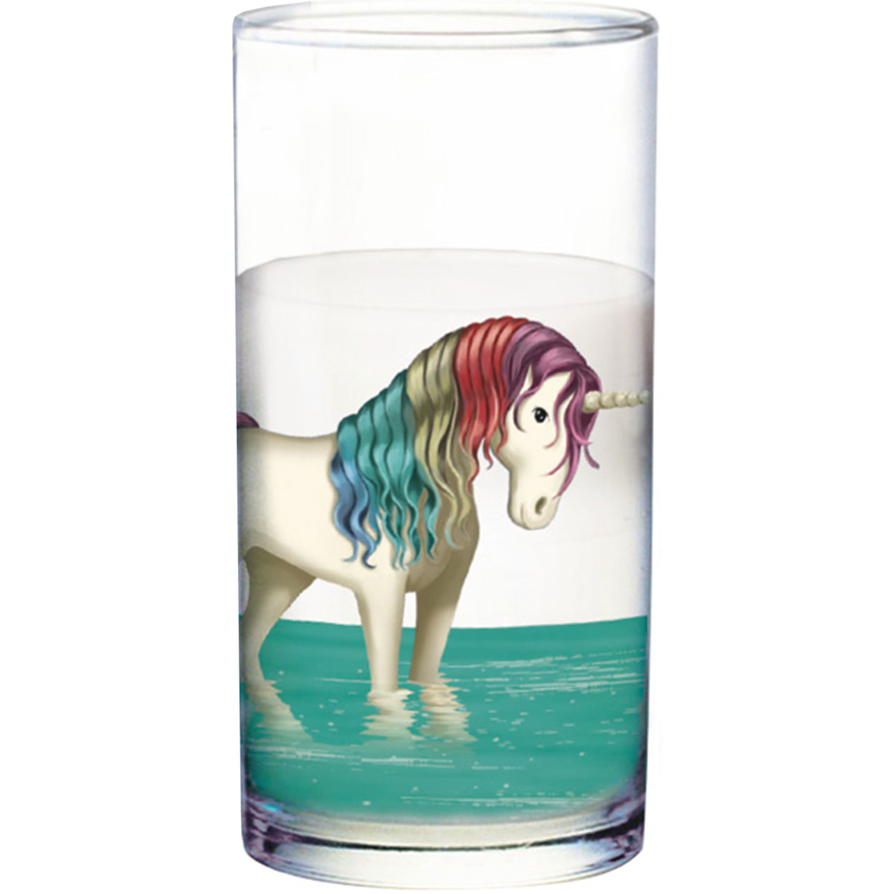Unicorn Drinking Glass 