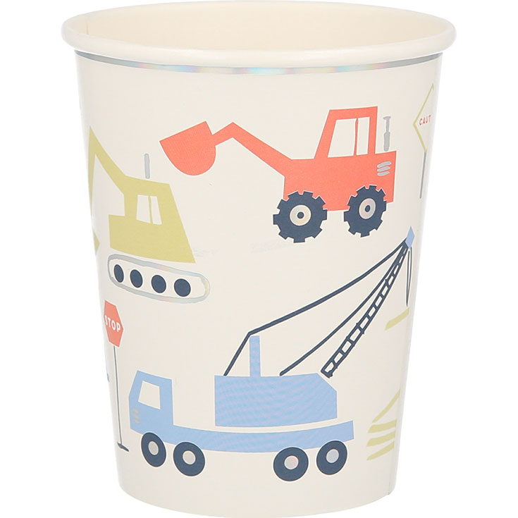8 Construction Cups