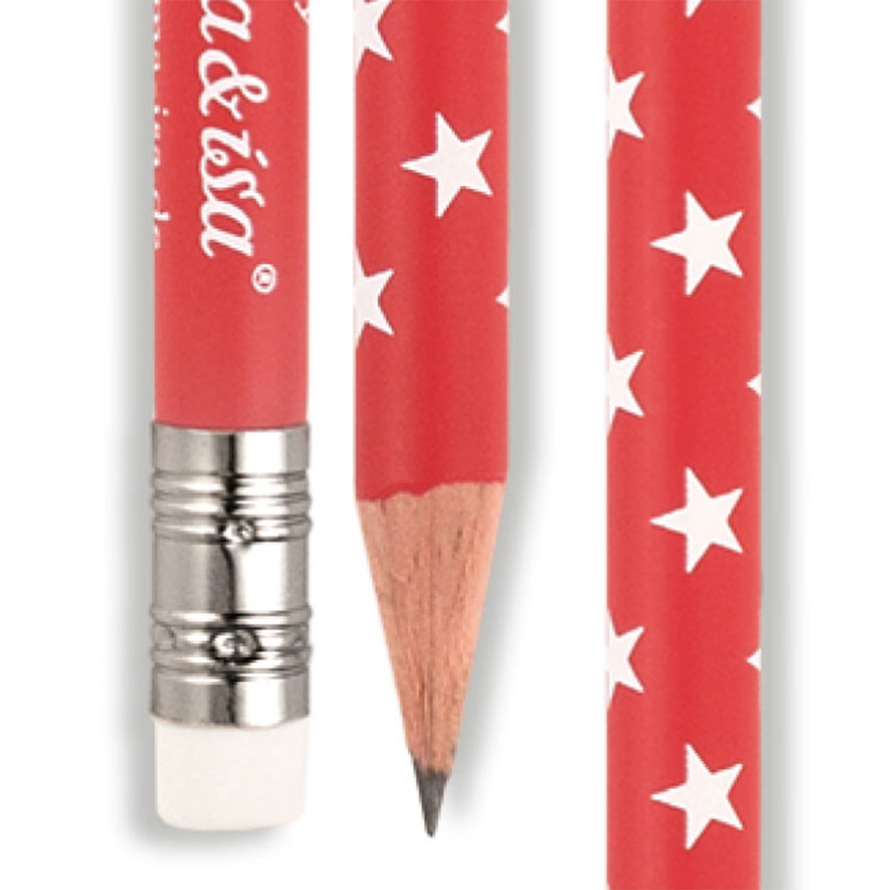 Pencil - Red Star