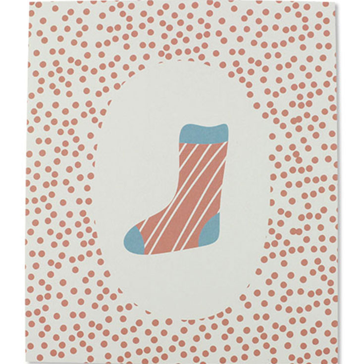 24 Adventkalender Säckchen Dots & Stripes