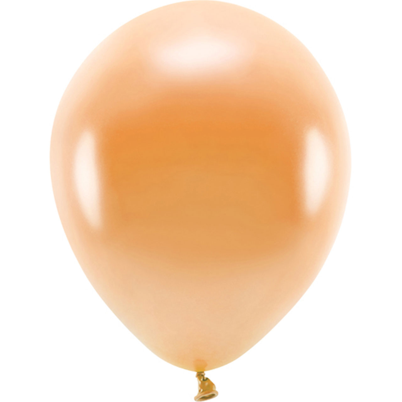 Latex Balloons - Metallic Orange - 30cm