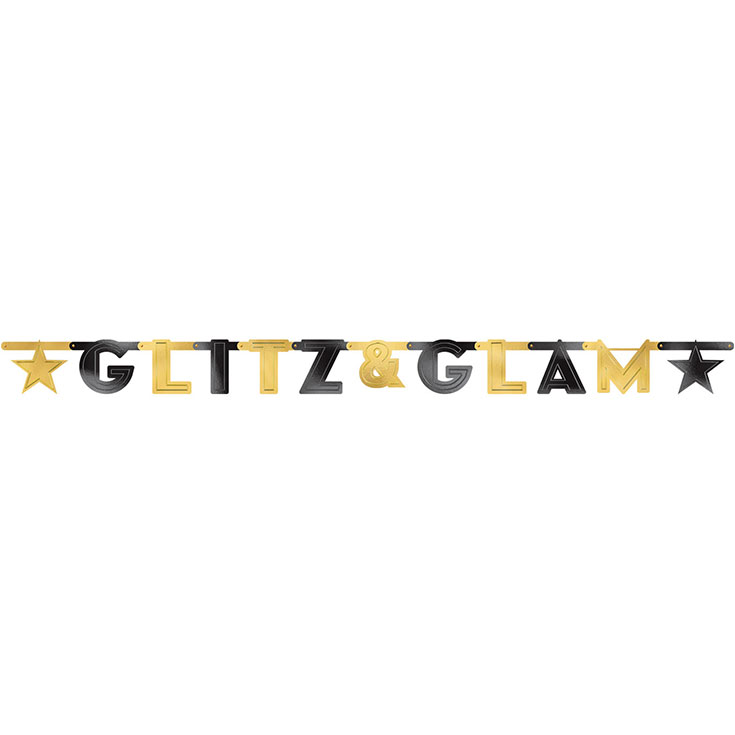 Buchstabenkette Glitz & Glam