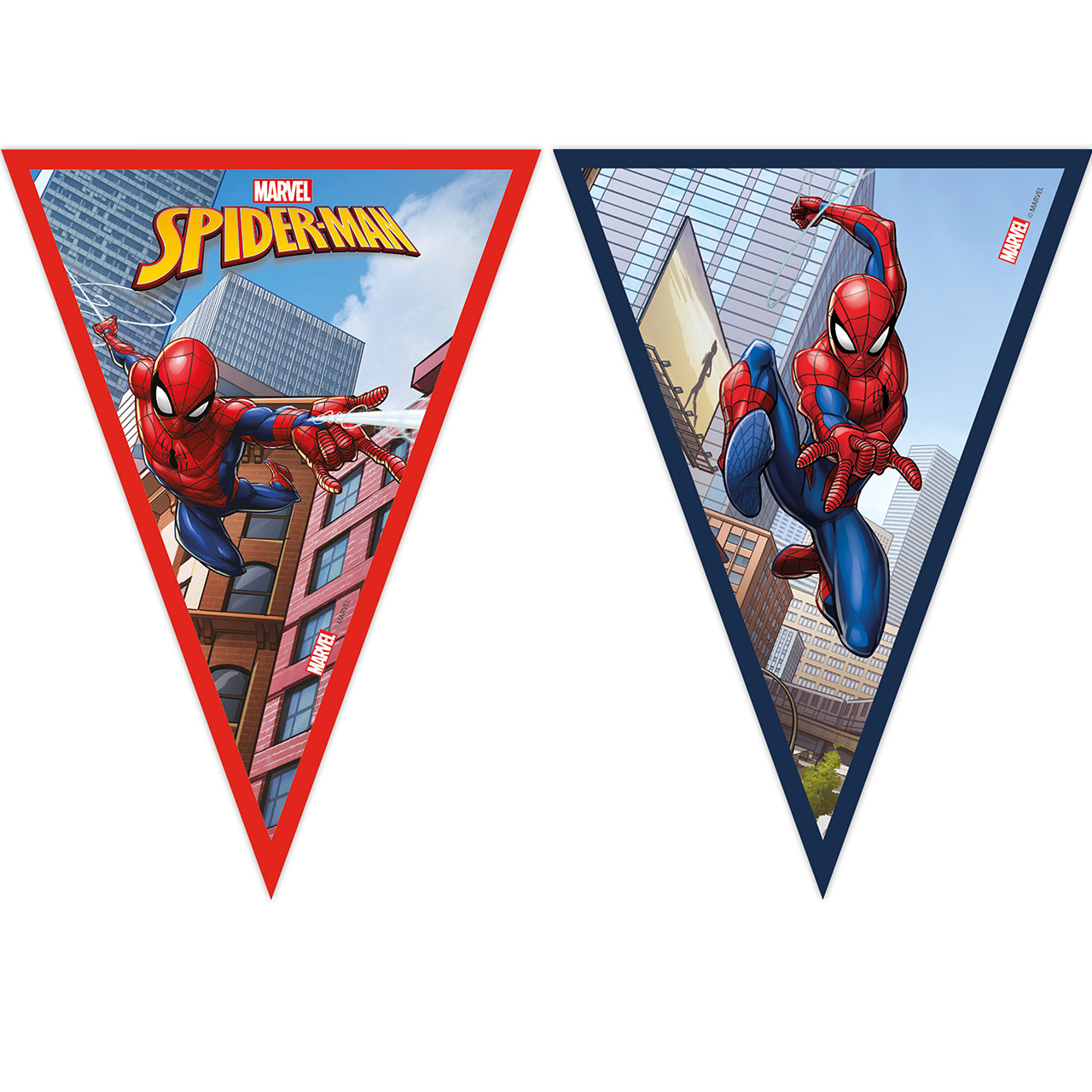 Wimpelkette Spiderman Crime Fighter