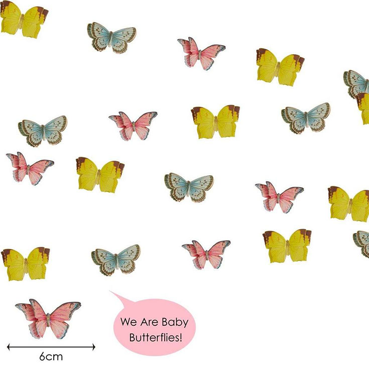 3D Mini Butterfly Garland