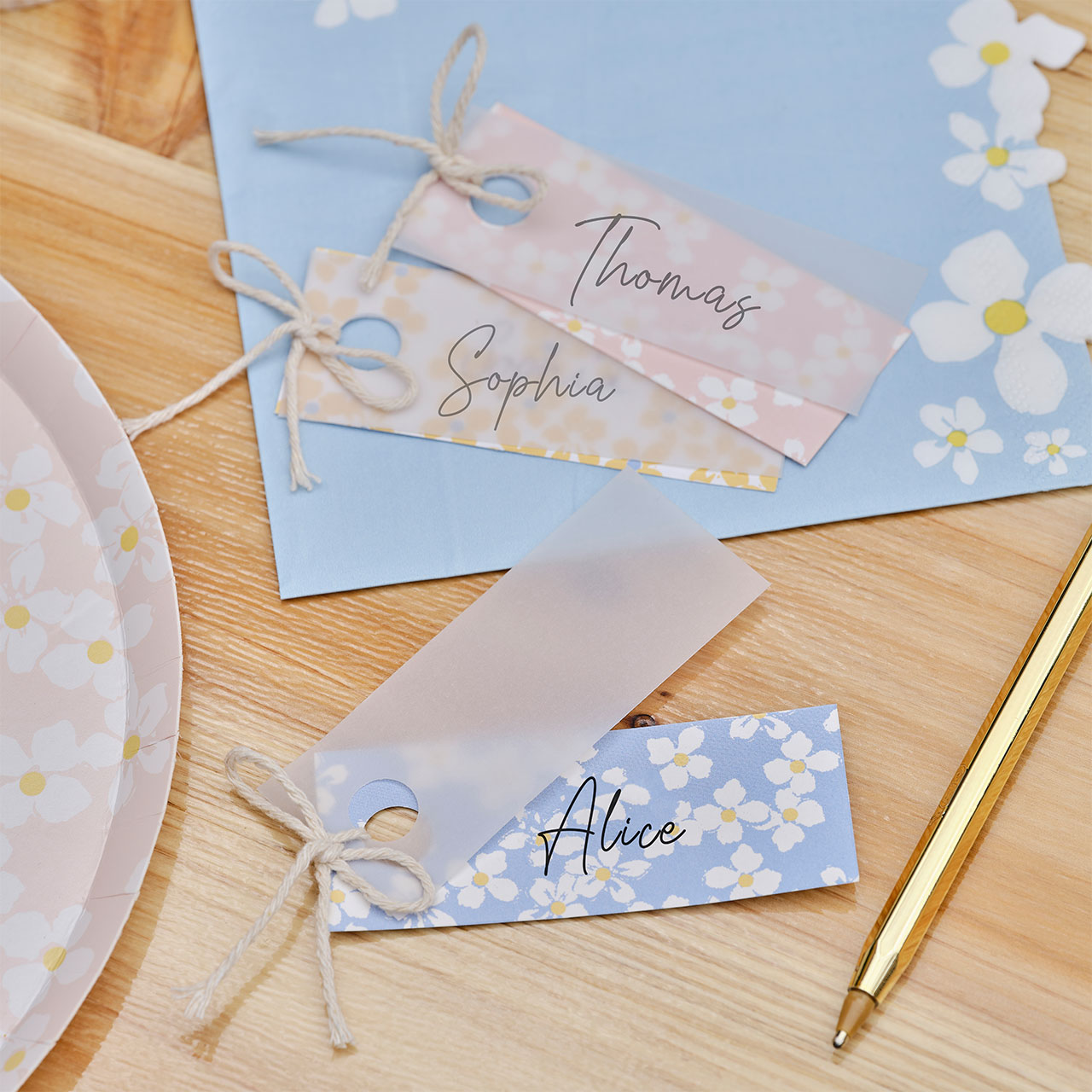 Place Cards - Pastel Blossom
