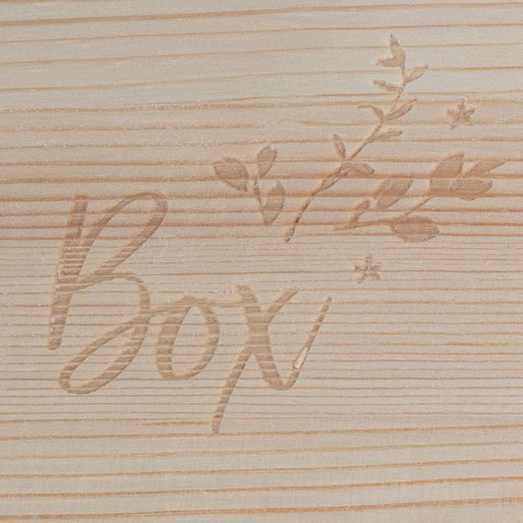 Wooden Baby Memory Box