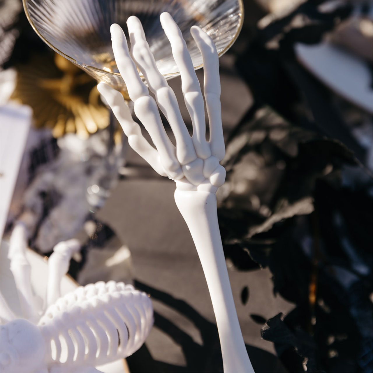 Decorations - White Skeleton Arms