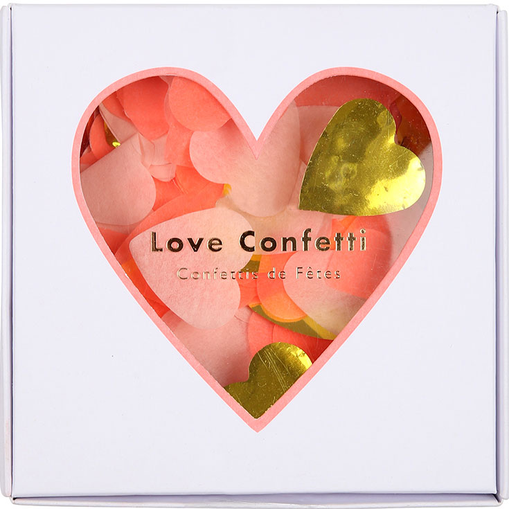 Heart Confetti Box