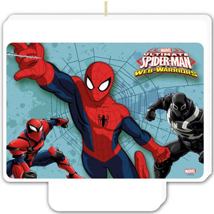 Kerze - Spiderman Web Warriors 