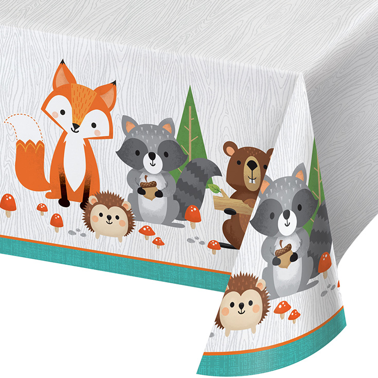 Woodland Animals Tablecover