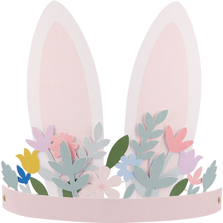8 Bunny Ear Crowns