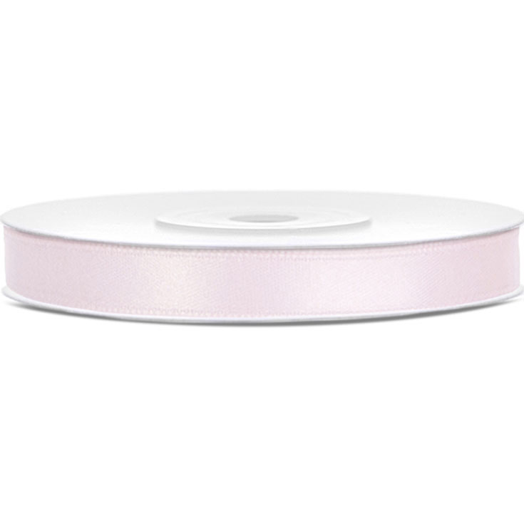 Light Powder Pink Satin Ribbon - Powder Pink 