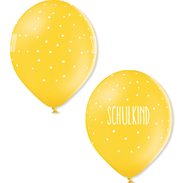 12 Ballons Schulkind