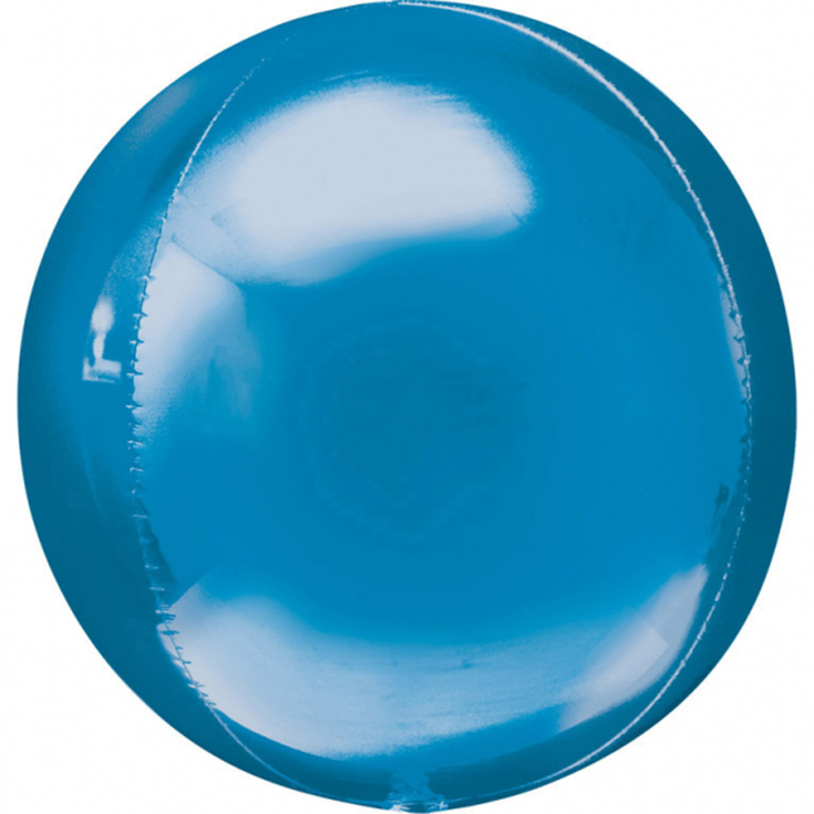Folienballon Blauer Ball