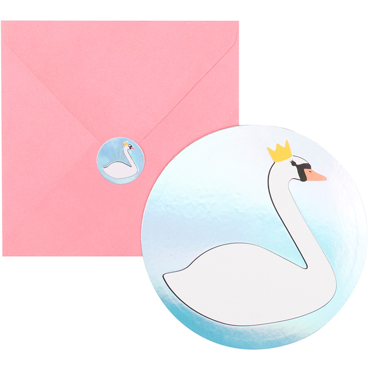 Einladungen - Lovely Swan